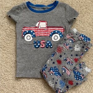 Tommy Bahama 4th of July pajama set 2t